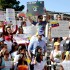 Estudiantes se mustran a favor de la paz en Venezuela el 20 de febrero.