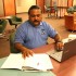 Ricardo Quezada, estudiante de antropología, estudia para sus clases en la Union ala Este.