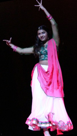 Swathi Venattu, who won second place and $750 in winnings, danced to a Bollywood number. She plans to donate half of her prize to Doctors Without Borders. 