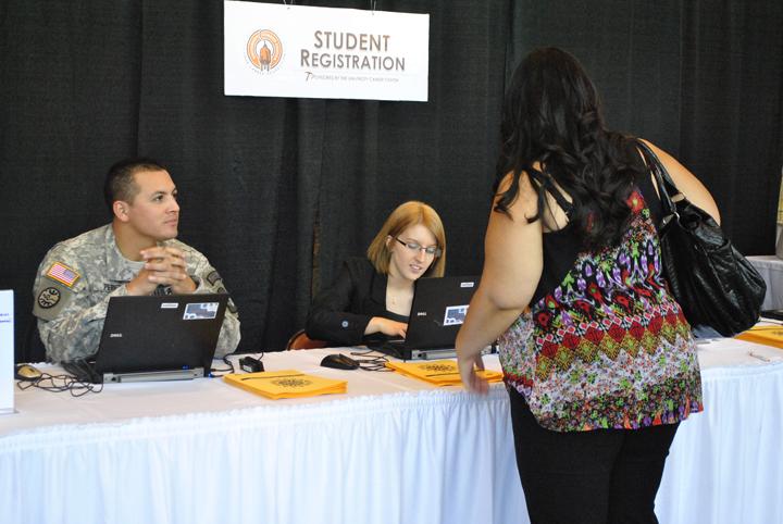 Last year’s Career Expo drew 2,500 students. This year, organizers are hoping to see 3,500 students attend.