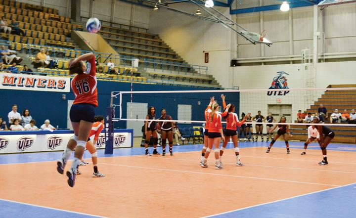 Miner volleyball close out UTEP Invitational with victory over Texas Southern