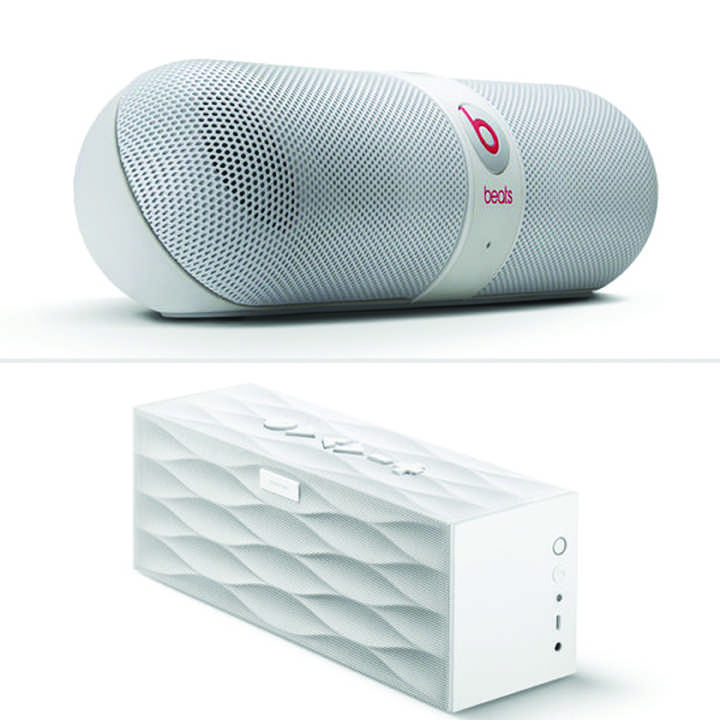 (Top) The Pill can be found on Amazon for $199. (Bottom) The Jawbone Jambox can be found on Amazon for $152..