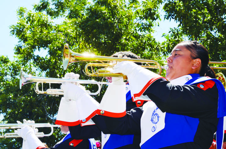 veronica enriquez/the prospector 
 UTEP commemorated the 100-day countdown to 2014 by unveiling the new Welcome Center on Mon. Sept 23 from 11 a.m.-2 p.m. that took place on the Cnetennial Museum’s front lawn.