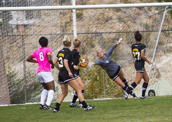 #6 With a goal from Angela Cutaia, UTEP upsets Colorado College 2-1 on Oct. 27