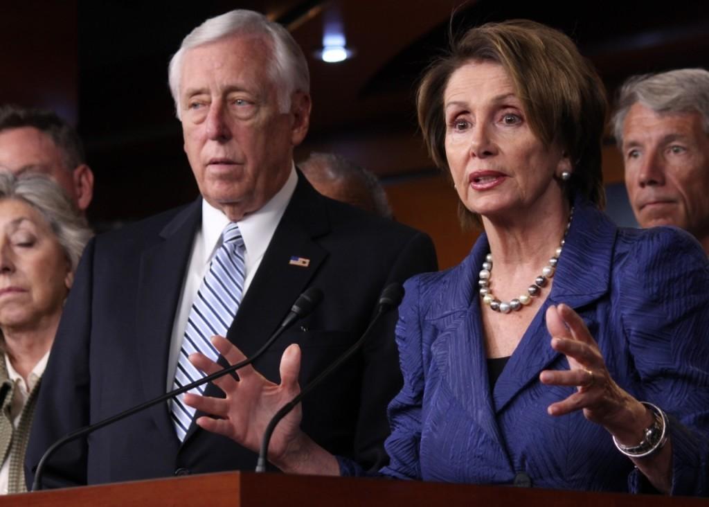 Rep.+Nancy+Pelosi%2C+D-Calif.%2C+says+Wednesday+the+time+for+immigration+reform+is+now.+Pelosi%2C+along+with+a+group+of+Democratic+members+of+Congress%2C+including+Steny+H.+Hoyer%2C+D-Md.%2C+left%2C+unveiled+their+immigration+reform+bill+at+a+news+conference.