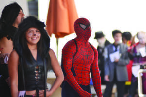 Union Services hosted the annual Halloween costume contest today at noon. 