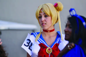 Sailor Moon got the 3rd prize for the Union Services annual halloween costume contest. 