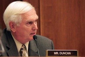 Rep. John Duncan, R-Tenn., says Wednesday that the National Park Service is overstaffed. Duncan said the NPS closed parks to make the shutdown more inconvenient.