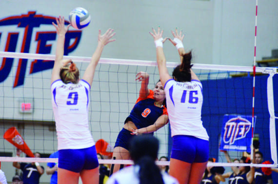 UTEP defeated East Carolina in three straight sets on Nov. 17, Xitlali Herrera is one of the seniors on the team.