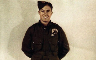 Robert Chisolm after graduating from the U.S. Armys airborne jump school.