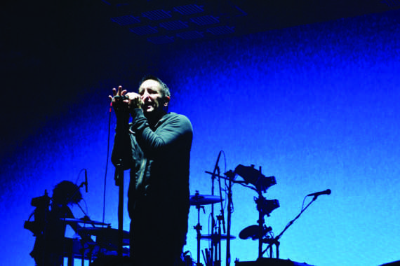 Nine Inch Nails performed at the Don Haskins Center on Nov. 11. The band featured the release of their new album,“Hesitation Marks” and other favorites. 