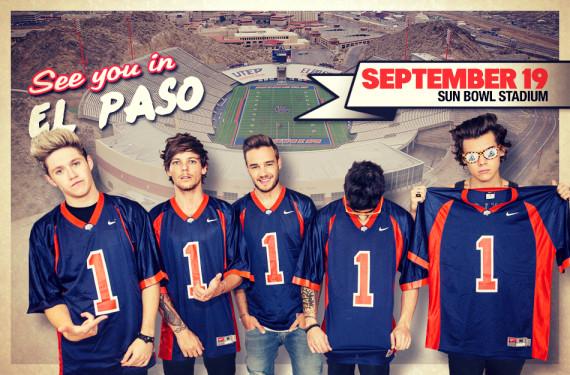 One Direction announces North America tour, making a stop in the Sun City