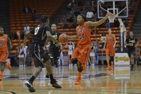 Sophomore guard Jenzel Nash is the second leading scorer for the Miners averaging 12.1 points per game..