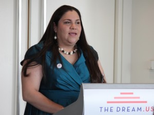 Gabby Pacheco, a DREAMer and program director for TheDream.US, shares her success story with fellow DREAMers. She said that being where she is a dream come true, and now it’s her turn to help others have their wishes come true.