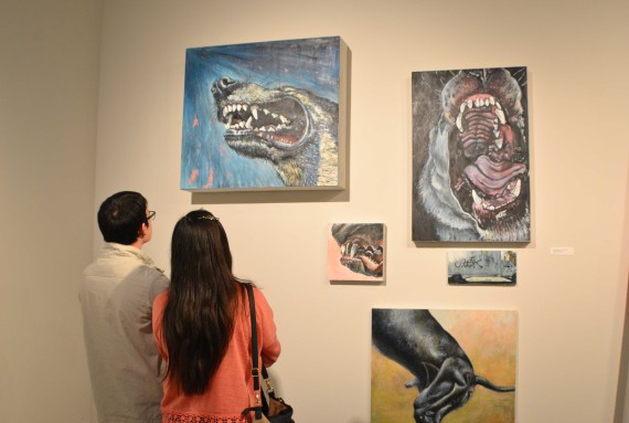 Faculty showcases contemporary art exhibits