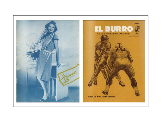 A humor and literary magazine named El Burro was established in 1939. Throughout the years El Burro stirred up plenty of controversy, especially in the 1960s, which led to a faculty-written statement of academic freedom for student publications. El Burro ceased publication in the early 1970s. An exhibit featuring The Prospector and other student publications will be on display April 1 at the Centennial Museum. 