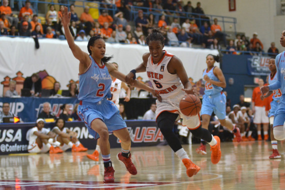 Senior+Kayla+Thornton+becomes+the+all-time+leading+scorer+in+UTEP%E2%80%99s+history+during+the+Conference+USA+Tournament.