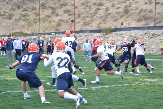 Miners began Spring practice on March 3.