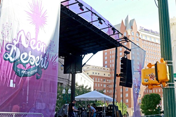MGMT will perform at this year's Neon Desert Music Festival.