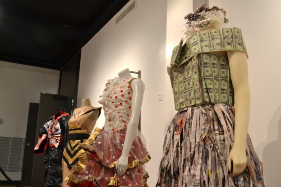 Outfits will be displayed at the Union Gallery, located on the second floor of Union East, until May. 4.