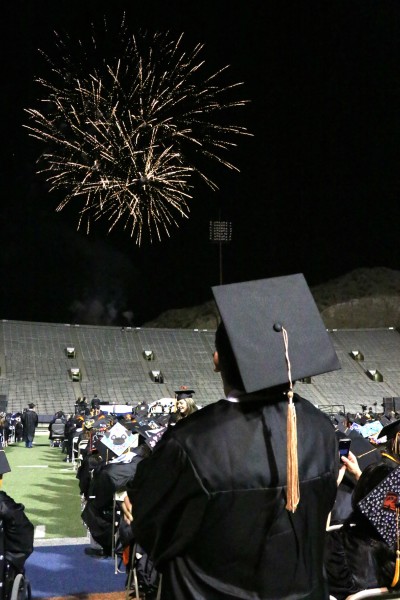 Over 2,800 students from the class of 2014 receive their diploma in the centennial commencement.