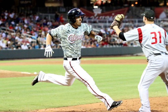 Isotopes steal game one