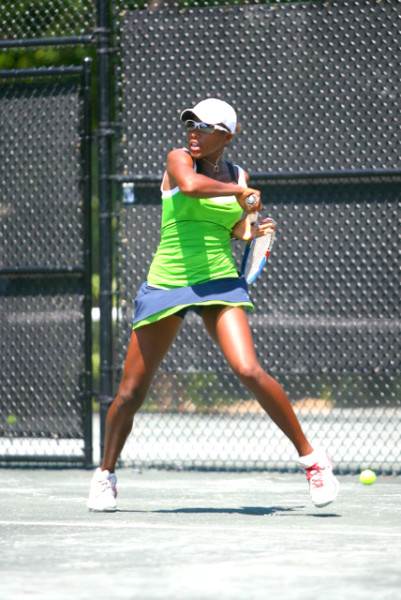 Jeannez Daniel is The first major recruit UTEP tennis has had in years