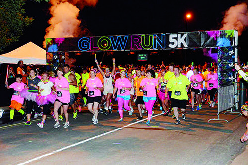 The Glory Glow Run will take place at 7 p.m. on Sept. 27.