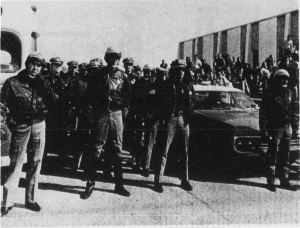 On Dec. 3, 1971, 30 students were arrested by the El Paso Police Department for demonstrating on campus.