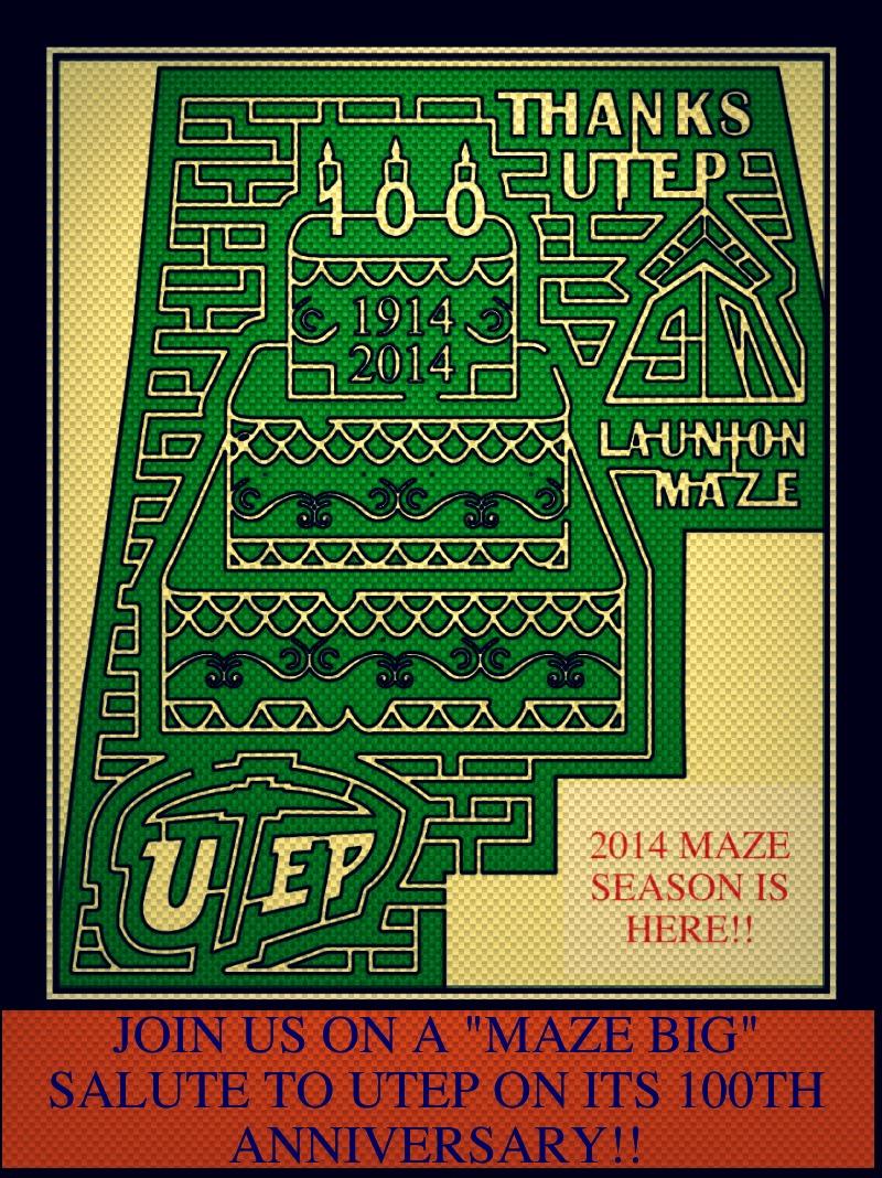 Corn Maze celebrates UTEP’s 100year birthday The Prospector