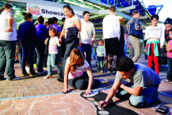 Chalk the Block will be held Oct. 10-12 in downtown El Paso. 