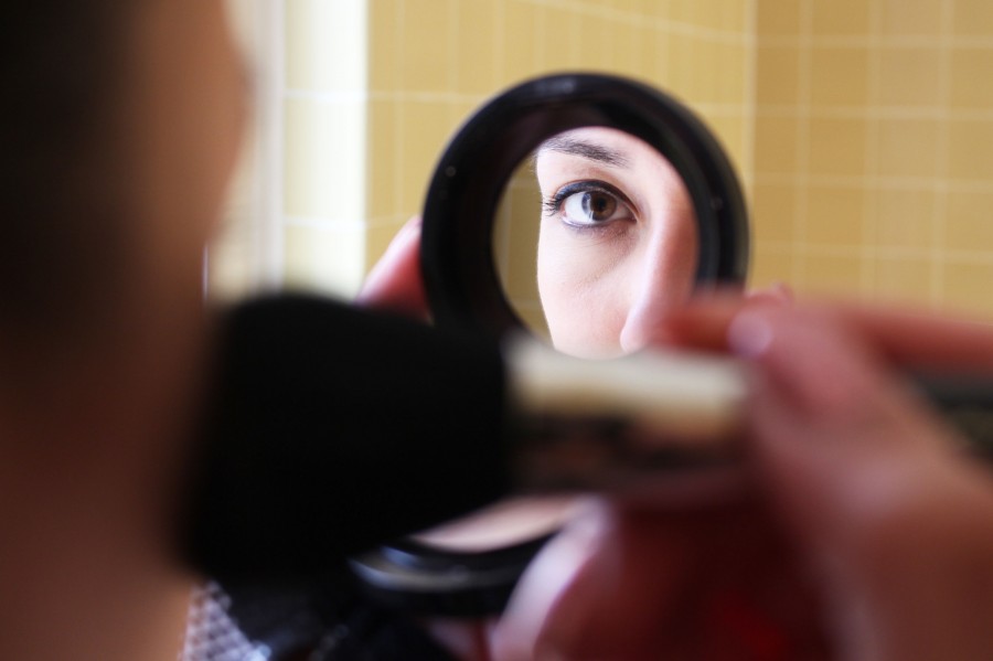 Contouring has become a popular makeup trend among UTEP students. 