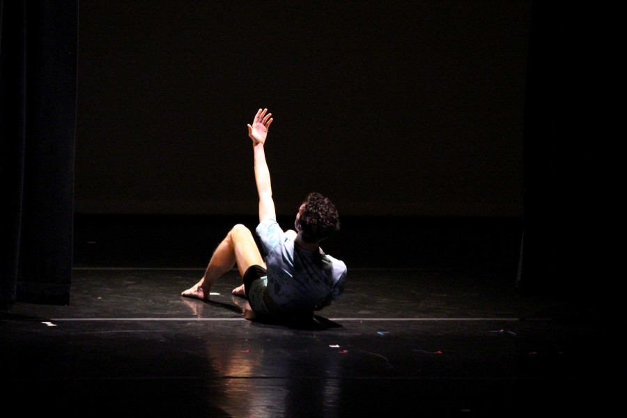 Julian Maldonado performs at the UTEP Wise Family Theatre. 