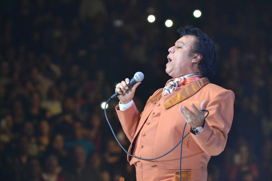 Juan Gabriel Performs at the Don Haskins Center on February 2015.