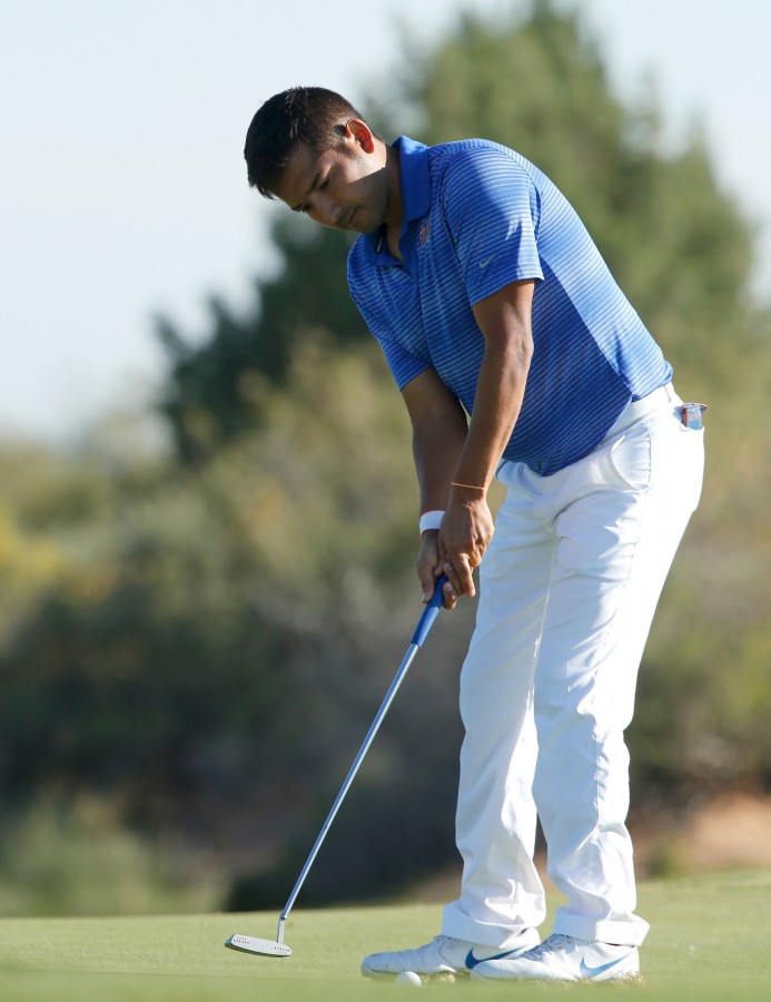 Senior Golfer Roberto Ruiz finished 10th at the Lone Star Invitational.