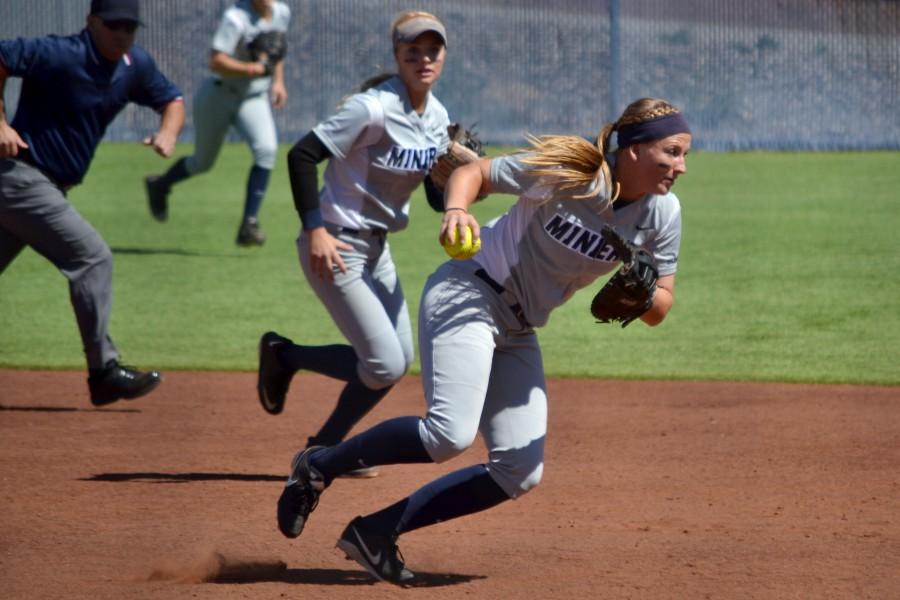 The UTEP softball team will play the NMSU Aggies again on April 28 in El Paso.