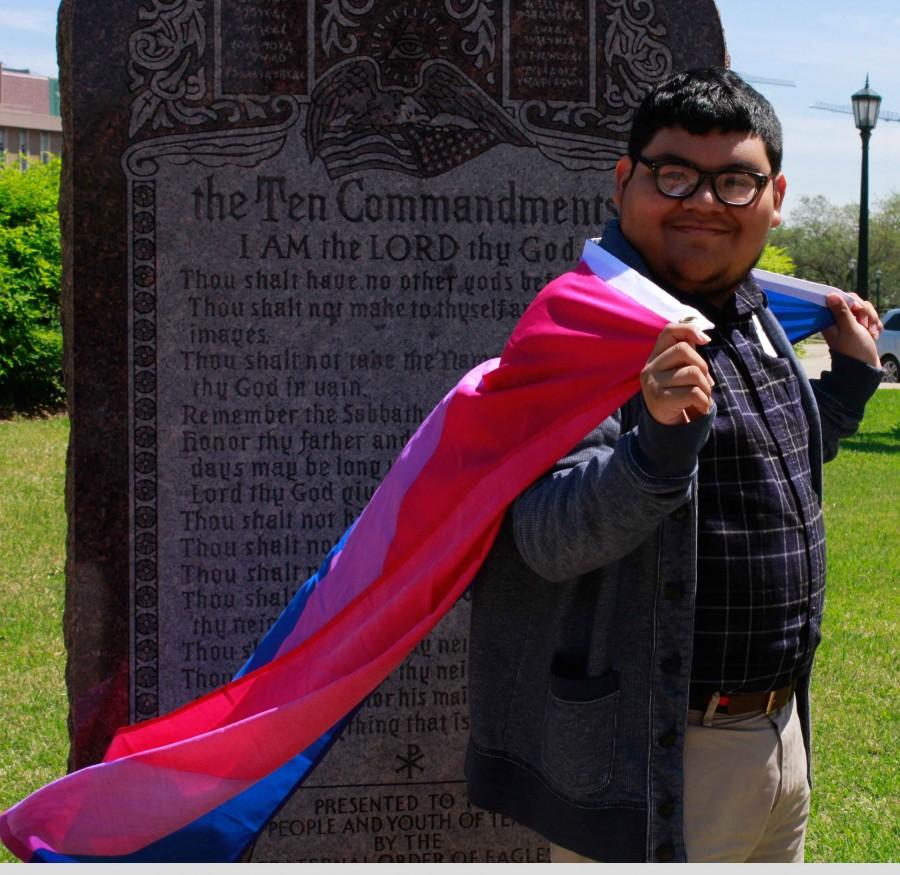 A participant of Freedom Advocacy Day poses for a picture.