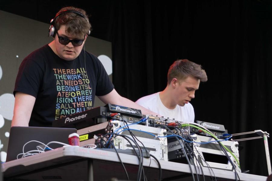 George Townsend  and Adam Kaye of Bondax perform at NDMF.