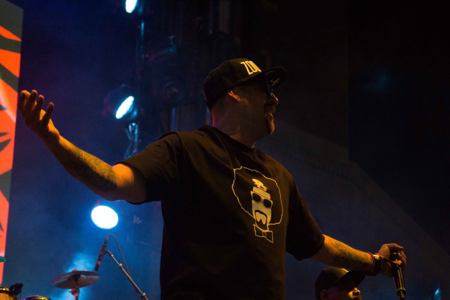 B-Real of Cypress Hill during NDMF.