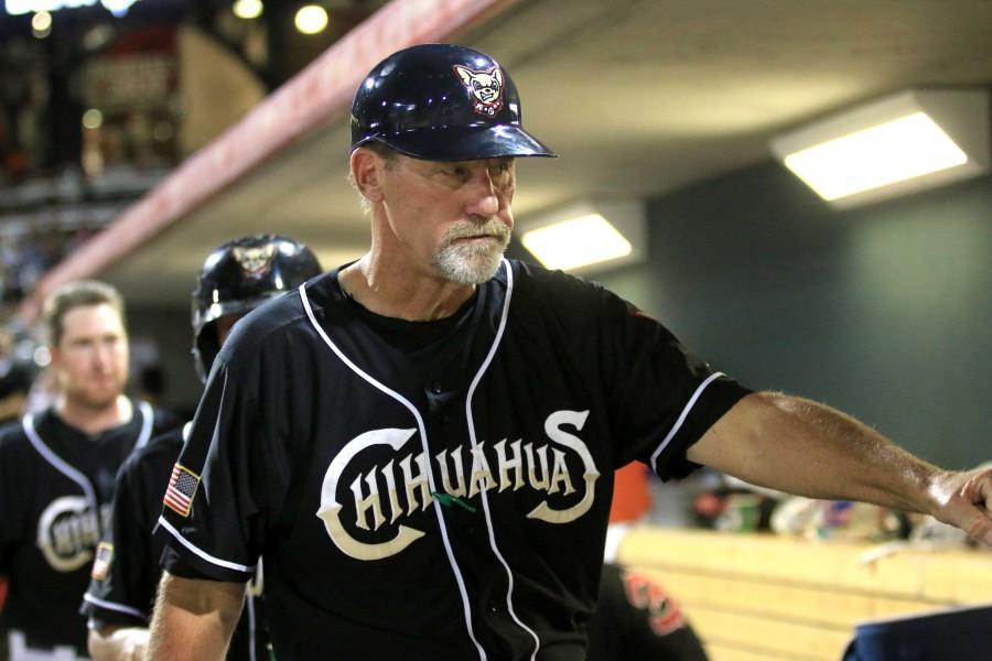 New+Chihuahuas+manager+Jamie+Quirk+has+been+involved+with+professional+baseball+for+over+40+years+as+a+player+and+coach.