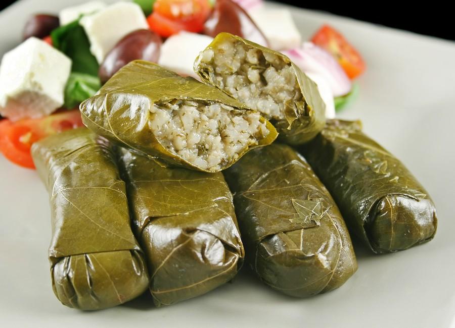 Greek dolmades were served at this years Greek Fest. 