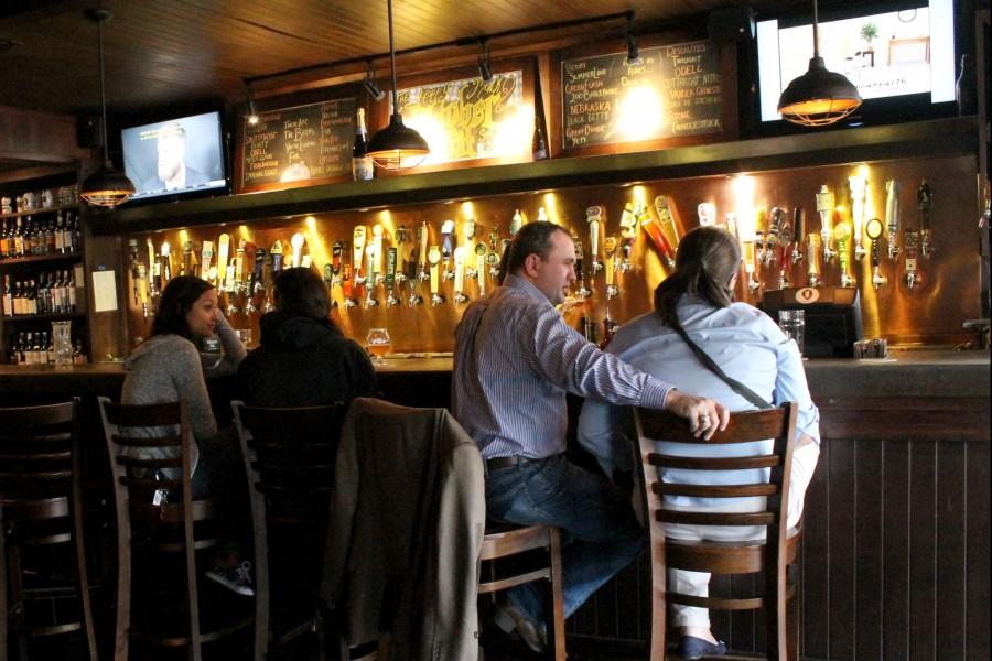 The Hoppy Monk, located at 4141 N. Mesa St. is a convenient location to grab a drink before or after the game.  