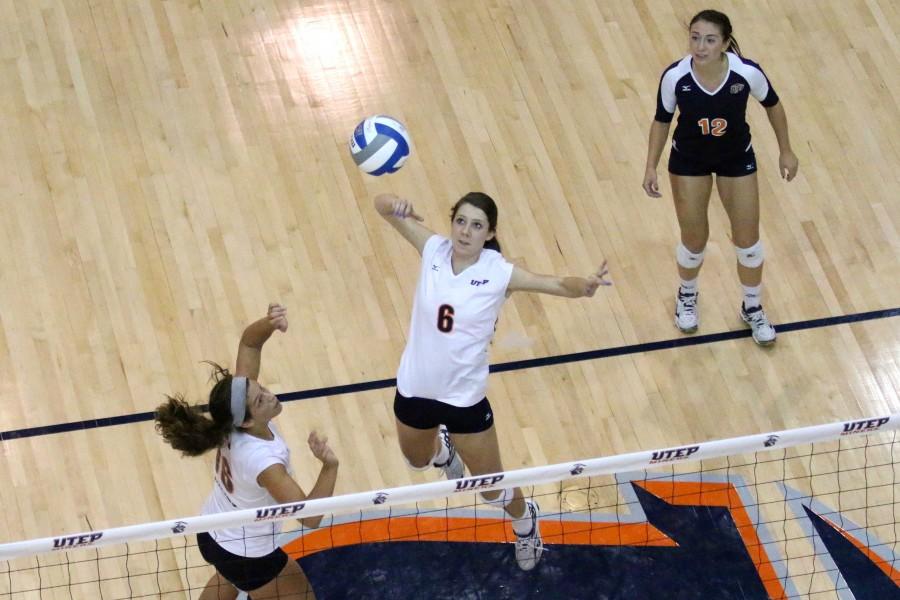 The+UTEP+women%E2%80%99s+Volleyball+team+has+already+surpassed+their+win+total+from+last+year+with+their+seventh+win+against+Middle+Tennessee+this+past+Sunday.+