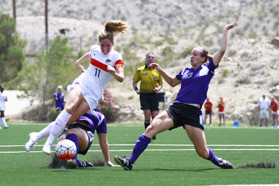 Senior forward Angela Cutaia leads the team in goals scored with nine. 