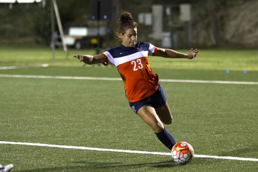 The+UTEP+women%E2%80%99s+soccer+team+has+five+games+remaining+in+the+regular+season.