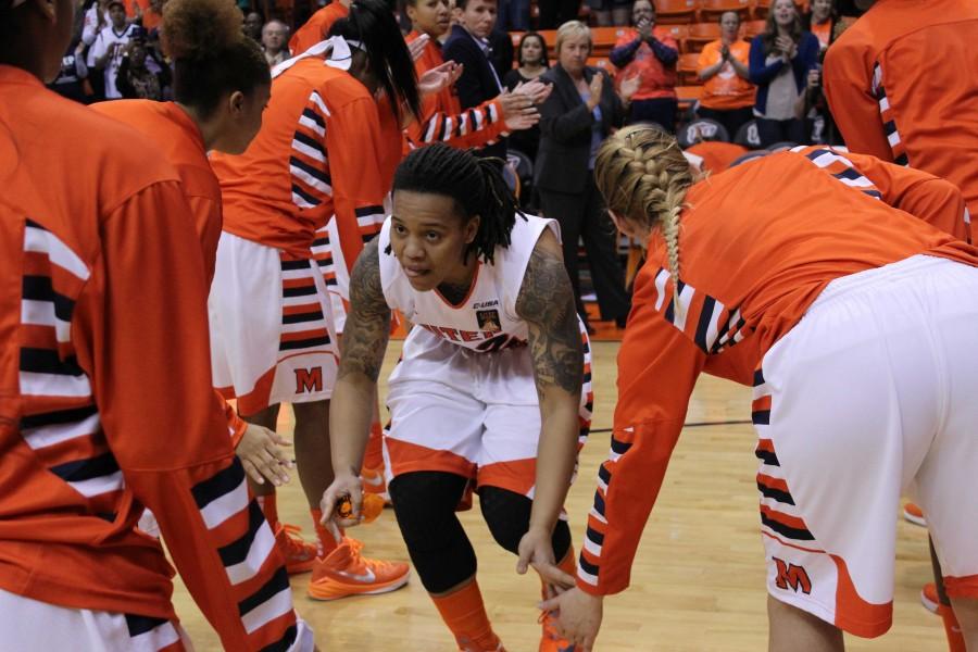 Head coach Keitha Adams and her squad have won nine of their last ten games. 