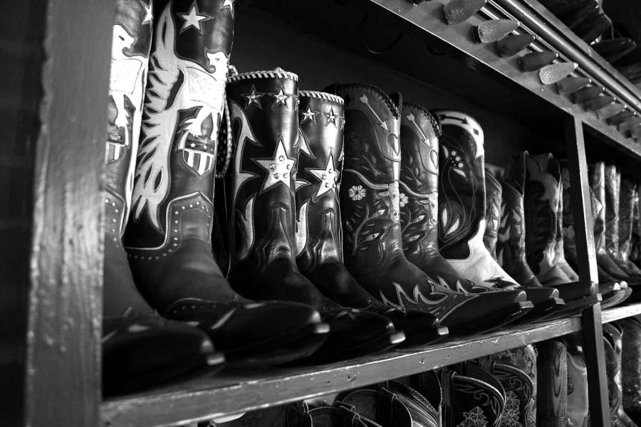 Rocketbuster Handmade Custom Boots is located in a warehouse in the Union District of downtown El Paso, at 115 Anthony St.  