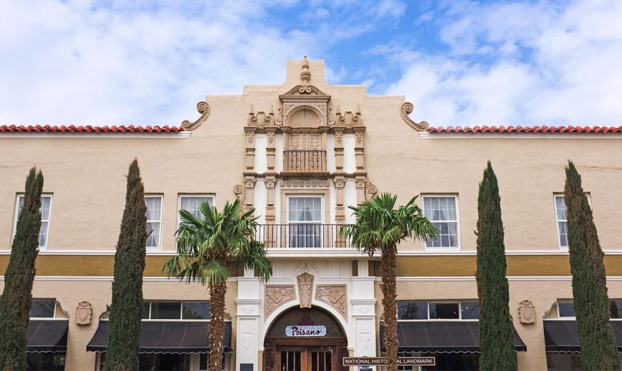 Hotel Paisano is a great place for students on a budget to get away to in Marfa, Texas for spring break. 