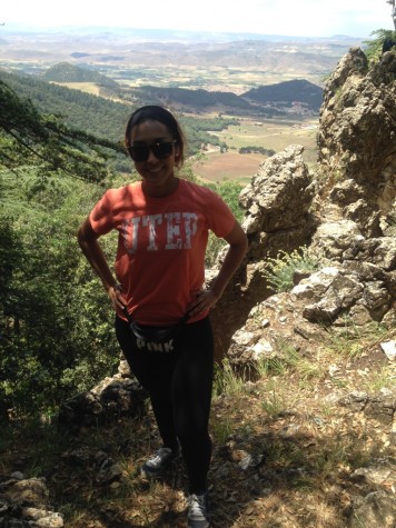 Kim Valle at the Atlas mountains. 