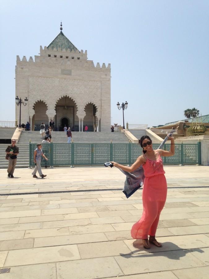 Kim Valle in Rabat, Morocco. 